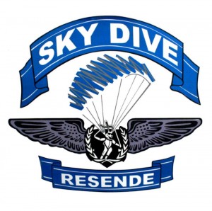 Logotipo Skydive Resende www luchiari com br